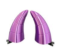 1 Pair Halloween Devil Horns Hair Clips Horn-Shaped Hairpin Lovely Hair Barrettes For Cosplay Party