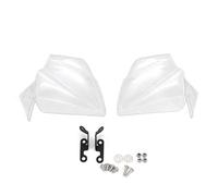 1 pair Handguards Moto Side Panels Wind Deflector Windshield Hand Guards Handguards Cover For NSS 125 250 300 350 NSS300 NSS125 NSS250 2019-2022 Wind Guards Cover(CLEAR)