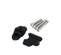 1 Pair Handlebar Riser For Ducati For Multistrada V4 S Rally Pikes Peak 2021- Motorcycle Handlebar Riser Handle Bar Clamp Risers(Black)