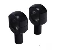 1 Pair Handlebar Riser For Kawasaki For Suzuki 2" BarsMotorcycle 3.5" Rise Handlebar Riser Handle Bar Clamp Risers(Gloss Black)
