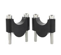 1 Pair Handlebar Riser For XT 660 R 2004-2016 For XT 660 X 2004-2016 For TT-R125 2005-2016 22mm 7/8" Handlebar Risers Handle Bar Clamp Risers(Black Riser 30mm)