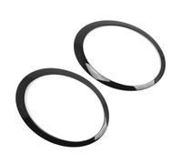 1 Pair Headlight Trim Ring Black 63126917835 63126917836 Compatible With One R50 R52 R53 2001-2006