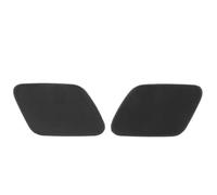 1 Pair Headlight Washer Cover: Sturdy Unpainted Washer Cap for Headlamp Washing, for BMW X5 E70 (2007 2013)