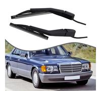 1 Pair Headlight Wiper, RH+LH Car Headlight Assemblies, Windscreen Wipers Replacement For Mercedes W126 A1268204544 A1268204644