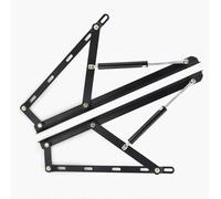 1 Pair Heavy Duty Bed Storage Lift, Pneumatic Storage Bed Lift Mechanism, Hydraulic Bed Lift Kit for Storage Bed Box or Sofa Bed, Space Saving DIY Project, Hydraulic Bed Lift Mechanisms(1.1m)