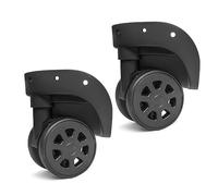 1 Pair Heavy Duty Luggage Wheel Replacement Trolley Casters 360 Degree Suitcase SilentWheels Hardware Repair