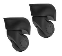 1 Pair Heavy Duty Luggage Wheel Replacement Trolley Casters 360 Degree Suitcase SilentWheels Hardware Repair