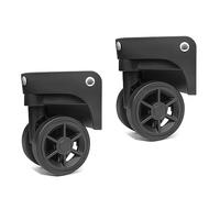 1 Pair Heavy Duty Luggage Wheel Replacement Trolley Casters 360 Degree Suitcase SilentWheels Hardware Repair