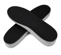 1 Pair Height Boosters Memory Foam Height Increasing Insoles Full Length Heel Lifting Inserts Breathable Shock Absorbing Shoe Lifts Pads for Men and Women (4cm)
