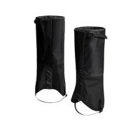 1 Pair Hiking Leg Gaiters,lightweight Breathable Shoe Covers,for Mountaineering Skiing Rock Climbing Outdoor Activities(Black,Size 3)