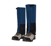 1 Pair Hiking Leg Gaiters,Outdoor Lightweight Breathable Shoe Covers,Suitable for Mountaineering Skiing and Rock Climbing(Blue,38.5x46cm)