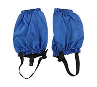 1 Pair Hiking Leg Gaiters Polyester Fiber Legging Gaiters for Camping Mountain Climbing Fishing (Blue)