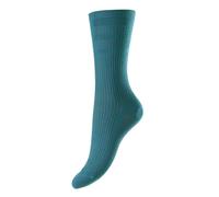 1 Pair HJ Bamboo Softop Socks HJ910 Sea Green 4-7