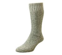1 Pair HJ Cotton Rich Boot Socks HJ212 Grey 6-11
