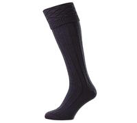 1 Pair HJ Premium Wool Blend Kilt Socks HJ867 Navy 6-10