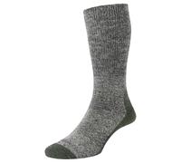 1 Pair HJ Rambler Thermal Comfort Top Wool Sock HJ808 Green 11-13
