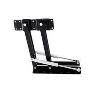 1 Pair Hydraulic Buffer Table Lift Folding Spring Tea Hinge Hidden Furniture Hardware Accessories for Legs for Coffee Table