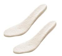 1 Pair Invisible Heel Lifting Inserts Imitation Wool Height Increase Shoe Short Boot Insoles Pads for Men and Women
