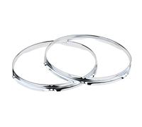 1 Pair Iron Tom Drum Hoop Ring Rim 12inch 6 Holes, 1.2 mm, 12 inch 6 Hole