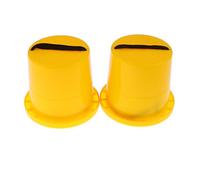 1 Pair Jumping Stilts Walk Stilt Jump Kids Outdoor Fun Sports Toy Yellow 2