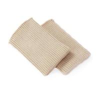 1 Pair Khaki Knit Cuff Pair 9.8cm*9.5cm Spandex Cotton Cuff Tubular Ribbing Fabric Ribbed Cuffs Replacement for Pants,Coats,Sweaters,Shirts