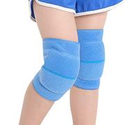 1 Pair Kids Adjustable Knee Pad Sports Protective Gear Sponge Padded Crushproof Knee Pad Knee Brace Support Sleeve Warmer Breathable Thicken Knee Protector Pad for Skateboard Roller Cycling Skating