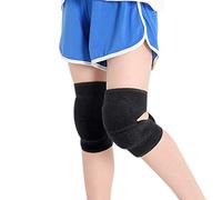 1 Pair Kids Adjustable Knee Pad Sports Protective Gear Sponge Padded Crushproof Knee Pad Knee Brace Support Sleeve Warmer Breathable Thicken Knee Protector Pad for Skateboard Roller Cycling Skating