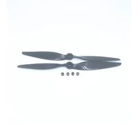 1 Pair KingVal Replacement 1260 12 * 6.0 Carbon Fiber Propeller Prop CW/CCW Compatible with RC Drone Quadcopter