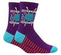1 Pair Knit & Purl and Rock ‘n’ Roll Novelty Knitting Socks Size 4-8 Women's Fun Socks