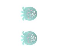 1 Pair LED P4/5 XSX NSP Controller Joystick Grip Jellyfish Pattern Easy Installation Ergonomic Controller Enhancement