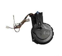 1 Pair Left Right Drive Wheel for Mova V50 Ultra Robot Vacuum Cleaner Replacement Parts Black Quiet Navigation Home Floor Cleaning(Left wheel)