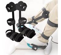 1 Pair Leg Ankle Fixed Support Bracket, Multi-Functional Rehabilitation Pedal Protector, Trainer The Elderly and Disabled