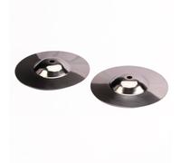 1 Pair Lightweight Wear-resistant Cymbals Good Sealing Waterproof Drums Plate Reusable Drum Cymbal Musical Replacement Part