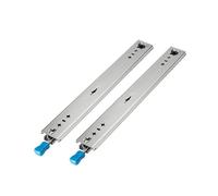 1 Pair Locking 53MM Width 120Kg Guide Rail Ball Bearing Telescopic Duty Drawer Slide(58inch(1450mm))