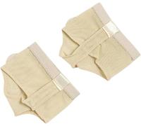 1 Pair Lyrical Dances Paws Pad Half Soles Dance Shoes Belly Dancing(Apricot,X-Small)