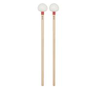 1 Pair Maples Wood Handle Drumsticks With Soft Felt Head Percussion Band Stick Drum Timpani Hammer Percussion Band Stick Hammer