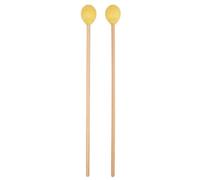 1 Pair Marimba Mallets Wool Ball Percussion Set with Smooth Wood Handle for Beginners Percussion Marimba Playing Ergonomic Design Mallets