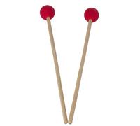 1 Pair Marimba Mallets Wool Ball Percussion Set With Smooth Wood Handle For Beginners Percussion Marimba Playing Wood Handle Mallets