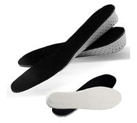 1 Pair Memory Foam Height Increase Insoles for Men Women - Shock Absorbing Cushioned Shoe Inserts, Pain Relief Lightweight Heel Lift Insoles, Breathable Invisible Design for Daily Comfort, Wedding