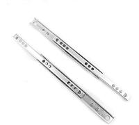 1 Pair Metal Bearing Drawer Runners Draw Depth for 17mm Replacement Drawer Runners 17mm Wide x 342mm