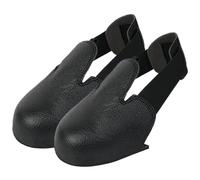 1 Pair Metatarsal Guard Steel Toe Inserts for Shoes, Anti-smash Overshoes Steel Toe Inserts with Elastic Strap Safety Shoe Covers for Safety Boots for Toe & Metatarsal Guard