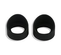 1 Pair Microscope Eyepiece Eye Mask Fit For Binocular Trinocular Industrial Microscope Slant Eye Mask