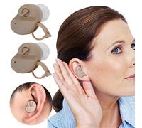 1 Pair Mini Digital Invisible Hearing Aid In-ear Enhancer Sound Voice Amplifier