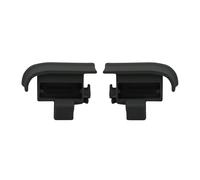 1 Pair Modified Buttons Grip Caps For AYN Thor Key Mods Anti-Slip Grip Enhanced Hand Feel Game Console Trigger Key (Black)