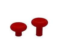 1 pair Modified Rocker Cap Analog Joystick Rocker Cap For Legion Go Game Handle Controller Replacement Colorful Rocker Joystick Shell 3D Printing Thumb Grip Stick (red)