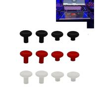 1 Pair Modified Rocker Cap For Legion Go Game Handle Controller Replacement Colorful Rocker Joystick Shell 3D Printing Thumb Grip Stick Gaming Accessories (black)