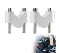 1 Pair Motorcycle 28mm 1/8" 22mm 7/8" 25.4mm 1" Handlebar Riser Bar Mount Handle Clamp For Triumph