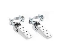 1 Pair Motorcycle Foldable Foot Pegs Pedals Parts Universal Motorcycle Footrest Motocross Pedals(Color-S)