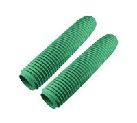 1 Pair Motorcycle Front Fork Shock Absorber Cover 360x60x40mm Black Orange Red Blue Green Compatible With Universal(Green)