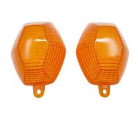 1 Pair Motorcycle Front Rear Turn Signal Indicator Light Yellow Lens Cover For Suzuki DL650 V-Strom DL1000 DR-Z 400/E/S/SM SFV650 GSF 1200 Bandit